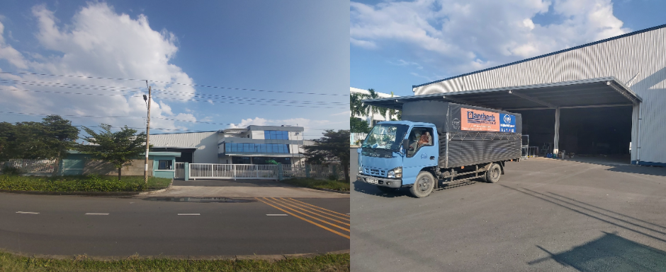 Nhà máy sản xuất ống tái chế tại KCN Vĩnh Lộc 2