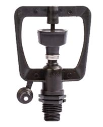 BÉC 2 tia hình vuông ren ngoài 17-21    BB-9011 ( màu đen)