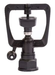 BÉC 2 tia hình vuông ren trong 21-27  BB-9011TR  (màu đen)