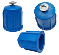 Béc bít con vít phun ngang nối ống suôn 21  BN-VÍT .INOX21