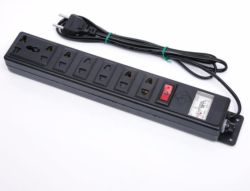 Dài 5m, 6 ổ cắm, 1 công tắc 6SN5/T Sino