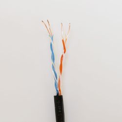 Dây điện thoại 4 ruột TLD 1/0.5mm x 2P/DE Sino (đen)