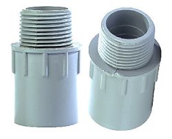 Nối 42mm ren ngoài 34mm PVC  N42-RN34