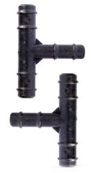 T 14 ly màu đen nhựa POM  T 14 ly