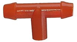 T 2 đầu 5ly - nối 6 ly trơn ( màu cam)  T 5-6 ly