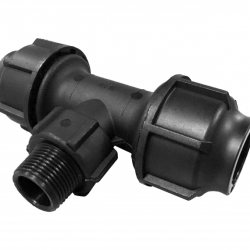 Tê ren ngoài PE 25x3/4