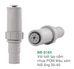 VÒI TƯỚI tay cầm Nhựa POM màu xám  BB – 918 X